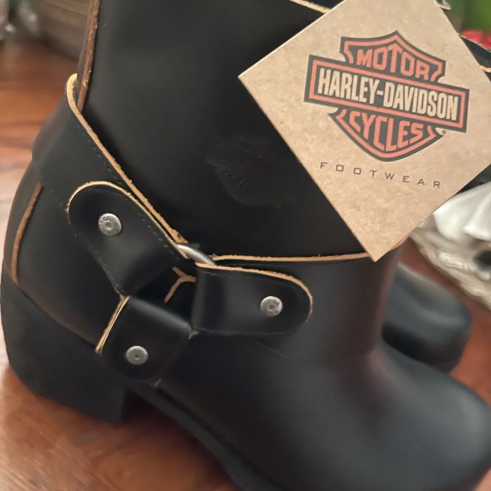 Harley Davidson Lalanne Harness Riding Boots - Picture 1 of 7